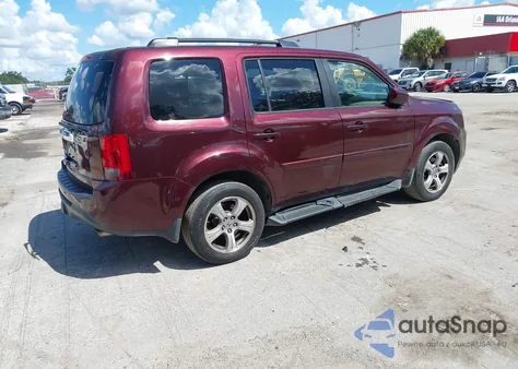 2013 Honda Pilot Ex-L из США, поврежденный, VIN 5FNYF3H55DB018083